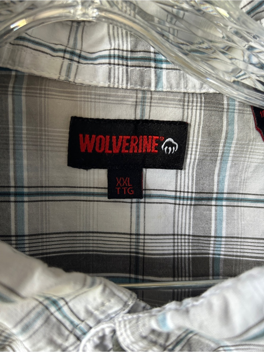 Wolverine plaid shirt